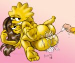 allison_taylor ass brown_hair child cum feet hair lisa_simpson loli lolicon mister_d mister_d._(artist) naughty_face pussy the_simpsons yellow_skin
