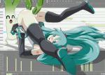 ^o^ anal anal_insertion aqua_hair ass blush boots clothed_sex double_penetration gif hatsune_miku leek leggings legs_up long_hair looking_at_viewer miku_hatsune orgasm pussy_juice sex spread_legs stockings tentacle top-down_bottom-up uncensored vaginal very_long_hair vocaloid zone