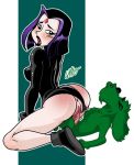 anus ass beast_boy beastiality callmepo dc_comics dcau dog erection girl_on_top linno penis pussy raven_(dc) reverse_cowgirl_position teen_titans vaginal vaginal_penetration
