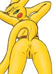  anus ass female furball furball_(artist) furry genderswap pikachu pokemon pussy solo 