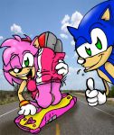  amy_rose ass furry green_eyes pussy sonic sonic_the_hedgehog uncensored 