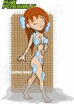 bubble censored closed_eyes disney graficos_lozano kim_possible kimberly_ann_possible long_hair nude orange_hair shower soap solo steam washing wet