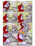 2007 bed breasts canine carli comic eric_schwartz furafterdark humour indoor lamp lick little_red_riding_hood mouse nipples rodent size_difference speech_bubble spike_(furafterdark) storybook_romance tongue wolf