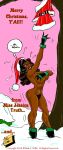   ass breasts christmas huge_breasts jessica_truth nude pussy william_j._griffin_(artist)  