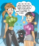  big_breasts breasts comic eyebrows eyelashes the_fairly_oddparents timmy_turner trixie_tang vicky_(fop) x^j^kny_(artist) 
