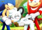  archie_comics barby_koala bbmbbf blush breast doggy_position fellatio knuckles_the_echidna mobius_unleashed palcomix sega sonic_(series) sonic_boom sonic_the_hedgehog sonic_the_hedgehog_(series) 