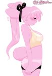  clubstripes female furry miu_(artist) pink undressing 