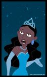  dark_skin elbow_gloves jukkart_(artist) kim_possible monique necklace princess_tiana solo the_princess_and_the_frog 