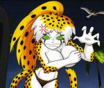  angry cheetah cover_up furry green_eyes tagme 