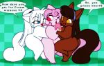 3girls big_breasts chocolate_(themadcatter) cute furry ice_cream neoplitan_sisters_(themadcatter) neopolitan original original_character plump strawberry_(themadcatter) themadcatter vanilla_(themadcatter)
