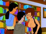  breasts glasses king_of_the_hill nipples peggy_hill talking topless 