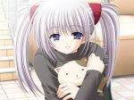 00s 1girl cat game_cg long_hair nishimata_aoi pointy_ears primula shuffle! stuffed_animal stuffed_toy