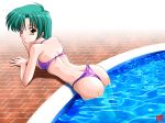 4:3_aspect_ratio artist_request bikini character_request clothing copyright_request hentai high_resolution pool poolside potential_duplicate swimsuit wallpaper