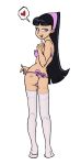  ass beckoning solo spoken_heart stockings the_fairly_oddparents trixie_tang 