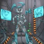  ass breasts hairless_pussy jenny_wakeman my_life_as_a_teenage_robot nipples nude pussy uncensored wicka xj-9 
