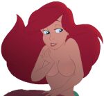  blackskull177 disney disney_princess edit princess_ariel the_little_mermaid topless topless_female 