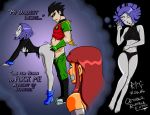 ass ass_grab bottomless breasts cheating cheating_boyfriend cuckquean dc_comics dcau dick_grayson doggy_position erect_nipples female from_behind koriand&#039;r male male/female nipples r.p.g rachel_roth raven_(dc) robin small_breasts starfire tape_gag tears teen_titans torn_clothes vaginal wet_dream
