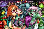 alcohol beads character_request copyright_request crossover drxii mardi_gras monsters_inc party tagme