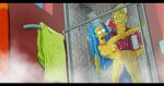  ass breasts marge_simpson pussy shower the_simpsons 