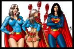 aged_up ass badass big_ass breasts dc_comics erect_nipples genderswap hair high_res lipstick no_panties red_ass spank spanked supergirl superman superman_(series)