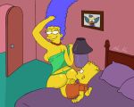   age_difference bart_simpson big_breasts breasts buttjob child femdom incest marge_simpson milf nacnac shota shotacon the_simpsons yellow_skin