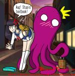  backpack bent_over book brokenteapot caption humor octopus sailor_fuku schoolgirl serafuku you_gonna_get_raped 