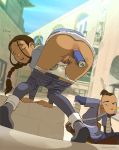  anal_insertion anal_masturbation anal_penetration avatar:_the_last_airbender bent_over bored braid closed_eyes katara malachi open_mouth panties_down pants_down pussy sex_toy sitting sokka squirt vibrator watching 
