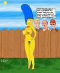  animated ass_bounce bill_dauterive cosmic cosmic_(artist) crossover dale_gribble gif jeff_boomhauer king_of_the_hill marge_simpson the_simpsons yellow_skin 