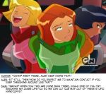  alex_(totally_spies) clover_(totally_spies) sam_(totally_spies) screenshot text totally_spies 