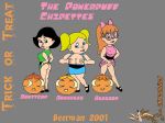 3girls alvin_and_the_chipmunks beerman black_hair blonde_hair blossom_(ppg) blossom_(ppg)_(cosplay) blue_eyes bob_cut brittany_miller bubbles_(ppg) bubbles_(ppg)_(cosplay) buttercup_(ppg) buttercup_(ppg)_(cosplay) cartoon_network chipettes cosplay eleanor_miller green_eyes jeanette_miller multiple_girls powerpuff_girls red_eyes red_hair siblings sisters tied_hair twintails