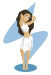  1girl armpits arms_up avatar:_the_last_airbender female female_only katara ninjawithin_(artist) solo_female 