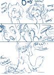 artist_request canine ceph comic dog female from_behind furry hetero male monochrome nytro original scar unknown_artist yuuri_(character)