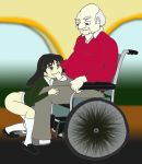 age_difference gspy2901 old_man oral_sex school_girl school_uniform schoolgirl wheelchair 