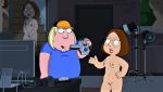  breasts chris_griffin family_guy glasses meg_griffin nipples nude shaved_pussy thighs 