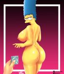  marge_simpson milf the_simpsons yellow_skin 