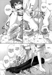  1boy 3girls age_difference brother_and_sister censor_bar ecchifeet.com flat_chest footjob incest key_trash manga monochrome penis_in_pussy ring_bell_series suzu_no_konmei 
