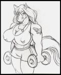   furry horse muscle tagme  