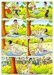  69_position blush comic heisse_kopfe nipples nude original_character original_characters random_comic rote_ohren sex 