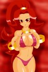 bikini breasts din nintendo oracle_of_seasons red_hair speeds the_legend_of_zelda