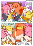  amy_rose anus bbmbbf comic fellatio furry miles_&quot;tails&quot;_prower mobius_unleashed multiple_tails oral palcomix penis pussy sega sonic_(series) sonic_project_xxx_3 sonic_the_hedgehog_(series) tail testicles text tikal_the_echidna 