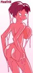  amy_wong ass big_ass breasts futurama nude pixaltrix solo 