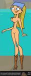  bandanna blonde boots hairless_pussy nude nipples pussy total_drama_island 