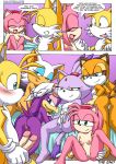  amy_rose bbmbbf blaze_the_cat comic marine_the_raccoon miles_&quot;tails&quot;_prower mobius_unleashed palcomix rouge_the_bat sega sonic_(series) sonic_project_xxx_3 sonic_the_hedgehog_(series) wave_the_swallow 