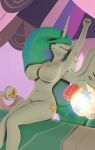  1girl 3d bedroom big_breasts breasts female_only friendship_is_magic my_little_pony nude nude_female princess_celestia_(mlp) stretching verdantro 