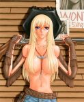  cover_up cowgirl gun hair tagme weapon 