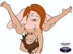2_girls bonnie_rockwaller breasts female/female female_only gagala kim_possible kimberly_ann_possible legs_up nude orgasm_face phillipthe2 teen thighs yuri
