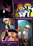 ben_10 blonde_hair blue_eyes bubbles_(ppg) cannonbolt cartoon_network comic crossover danny_fenton danny_phantom dib gwen_tennyson invader_zim madeline_fenton multiple_girls phineas_and_ferb powerpuff_girls the_fairly_oddparents toongrowner trixie_tang twintails vivian_garcia-shapiro