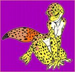 anthro breasts female gecko holly_massey leopard_gecko lizard nude reptile scalie solo