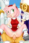  amy_rose big_the_cat breasts fellatio furry green_eyes greenhand hair handjob miles_&quot;tails&quot;_prower multiple_tails oral penis pink_hair sega sex silver_the_hedgehog sonic_(series) sonic_the_hedgehog_(series) tail testicle vaginal vaginal_penetration 