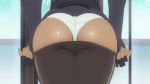  1girl animated animated_gif ass ass_shake gif hedyeh huge_ass ladies_versus_butlers! panties pantyhose tan underwear wide_hips 